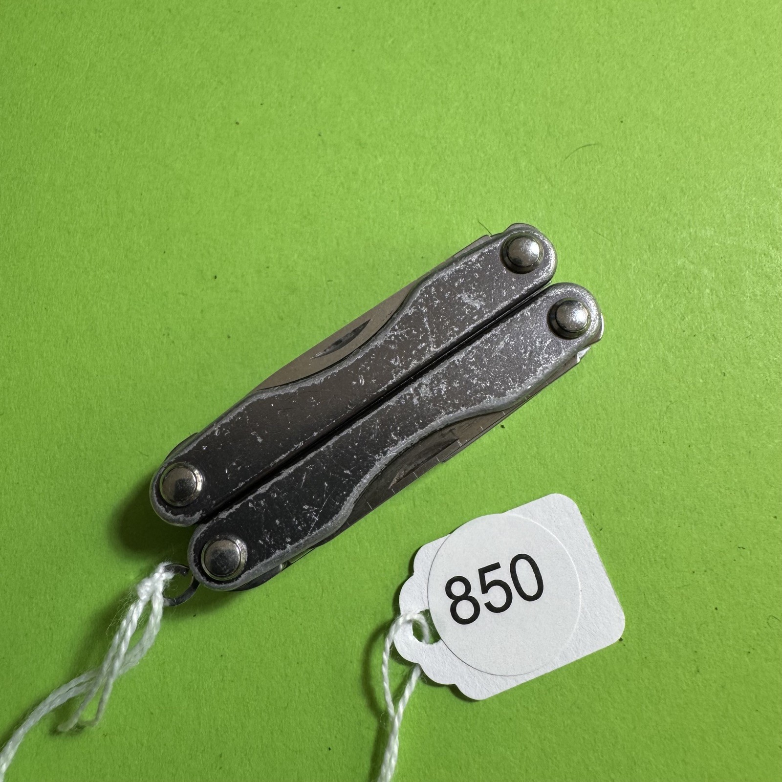 Leatherman Squirt S4 Multi-Tool Scissor Pocket Knife EDC Grey Stainless #869