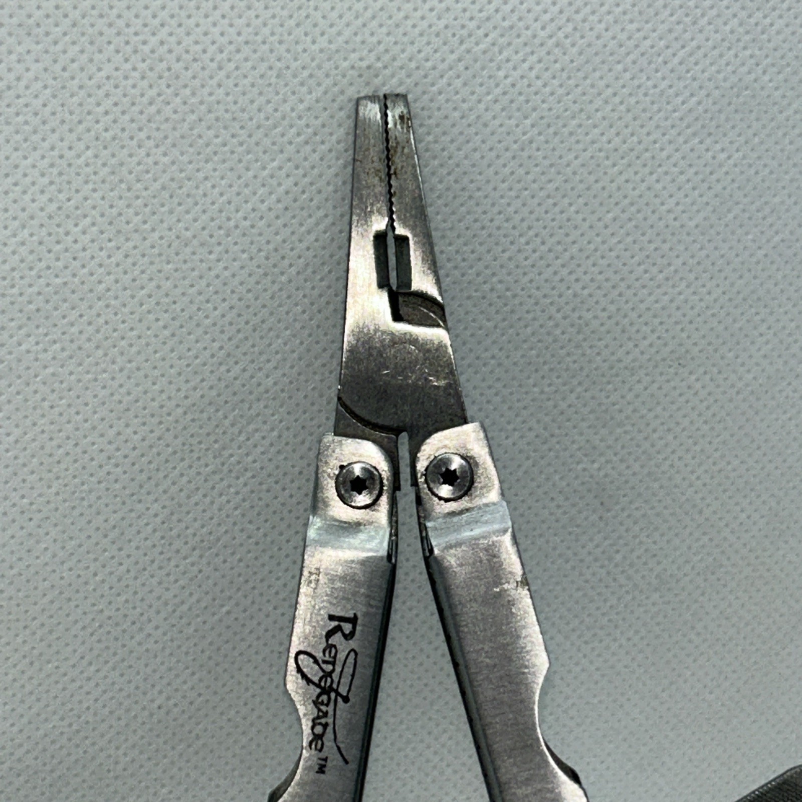Renegade Multi-Tool Stainless Steel Extra Thin Pliers Ruler Fishing Camping EDC