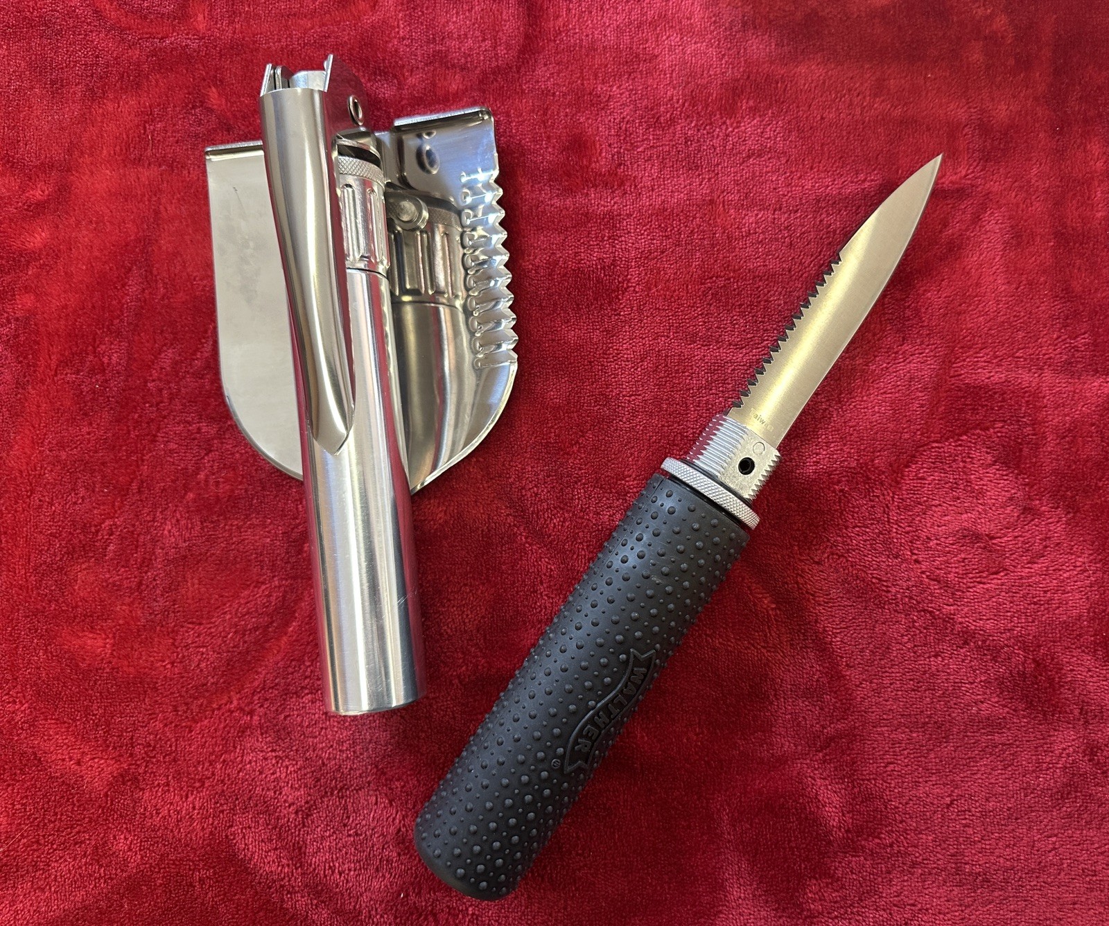 RARE, WALTHER JUNGLE TOOL, WAL027, NEW, WARRANTY, BOX, KNIFE, ENTRENCHING, PICK