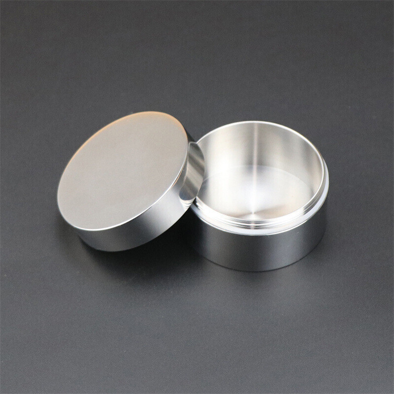 Titanium Pill Holder Case Container Jewelry Organizer Waterproof Tea Storage Box