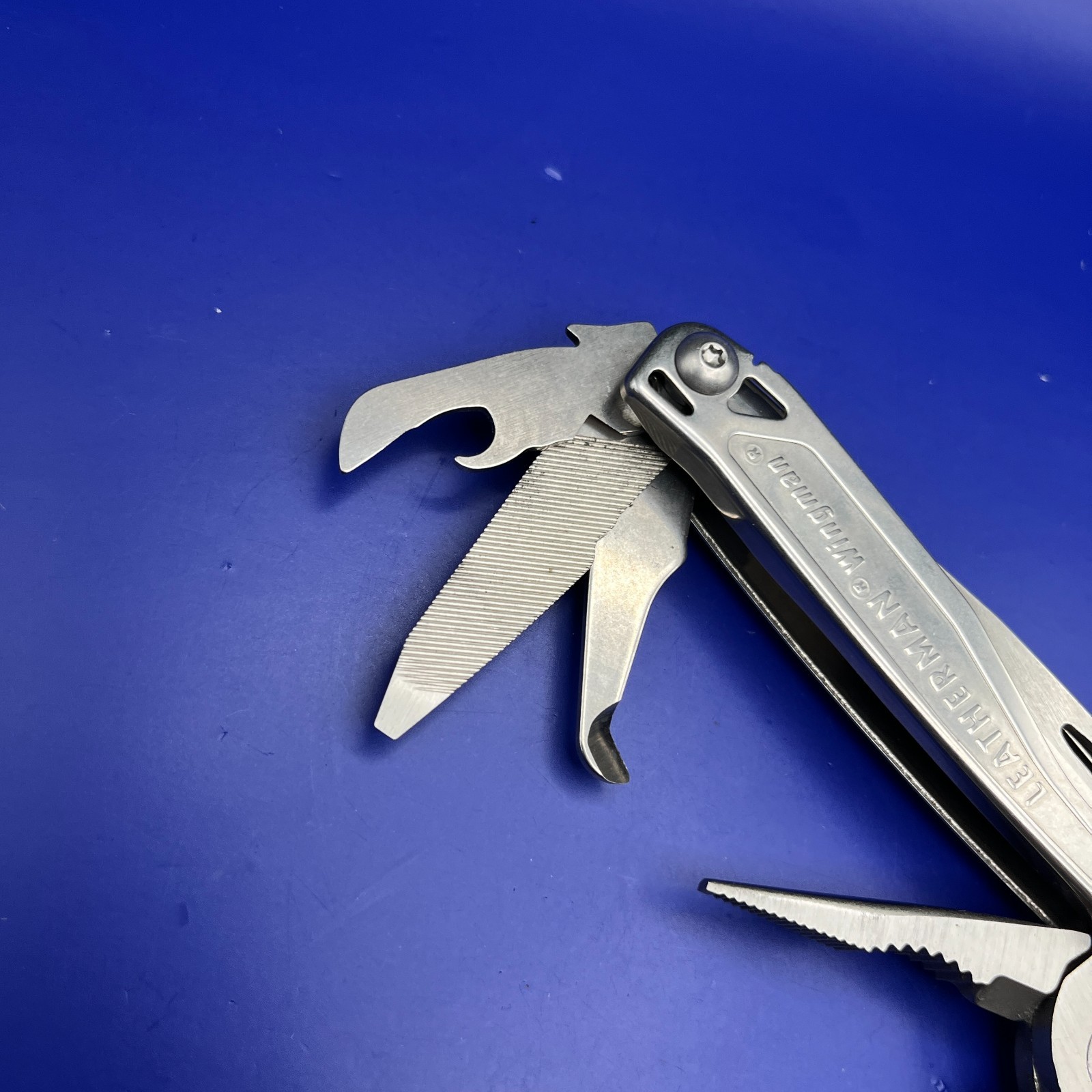 Leatherman Stainless Steel Wingman Multi Tool Scissors Knife Plier