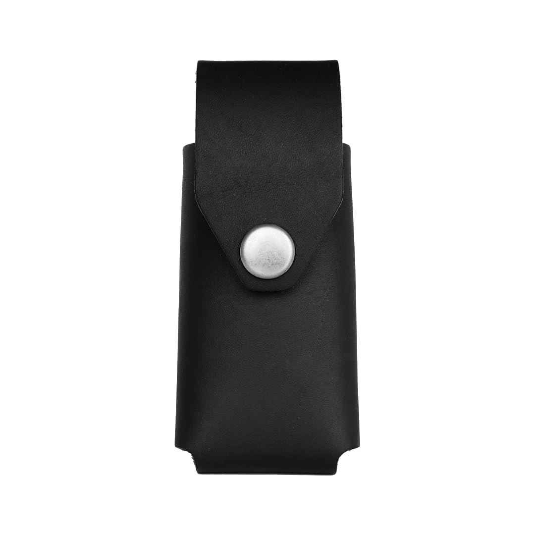 Leather Sheath for Leatherman Charge and Charge TTI – Made in USA by (Black)