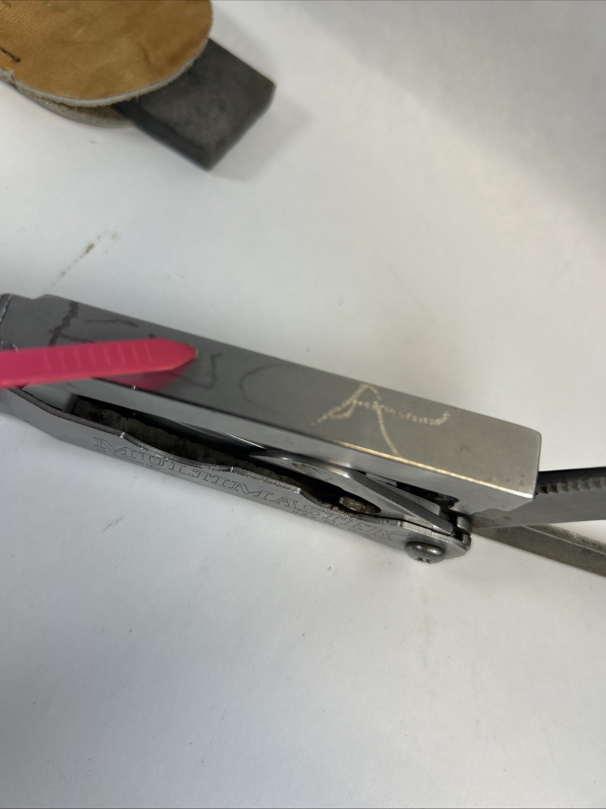 Used Lot of 3 Multi-Tool Pliers 1 MultiMaster and 2 General, Plus Sharpen Stone