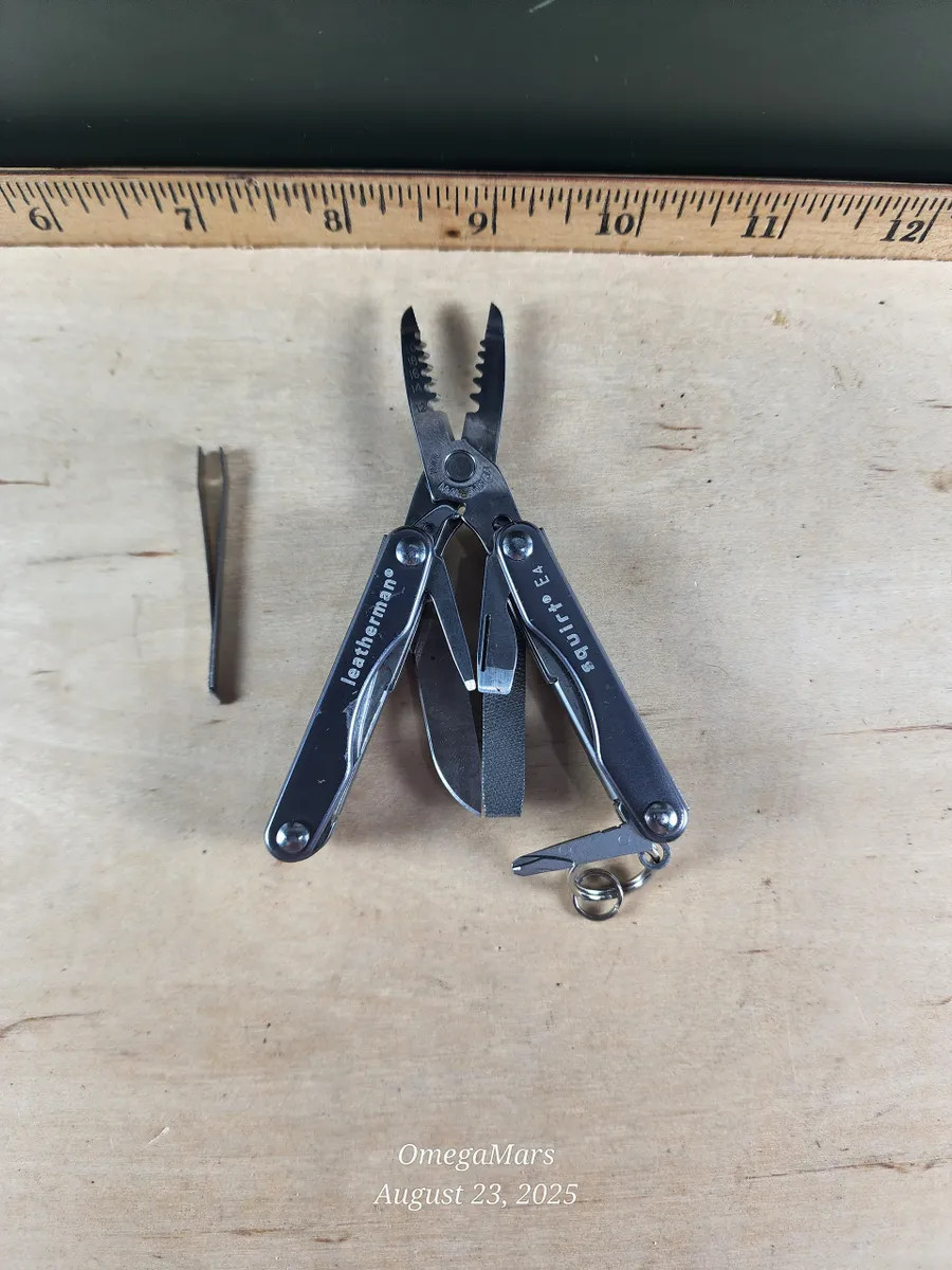 Leatherman Squirt E4 ATF training. Rare and Discontinued