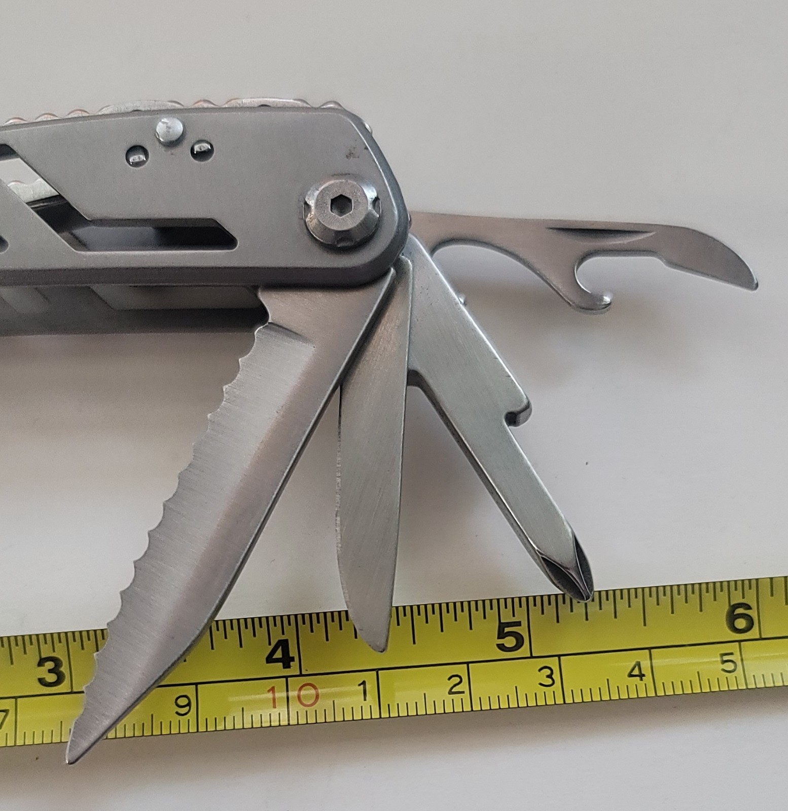Grand Way 13-In-1 Stainless Steel Multi-Tool Pliers With Case