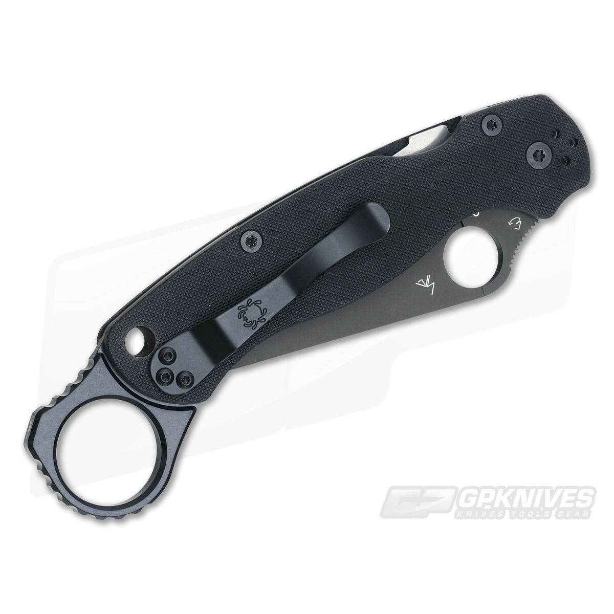 DIY Paramilitary 2 C81 Folding Knife Aluminum Alloy Handle Back Keel Spine Tool