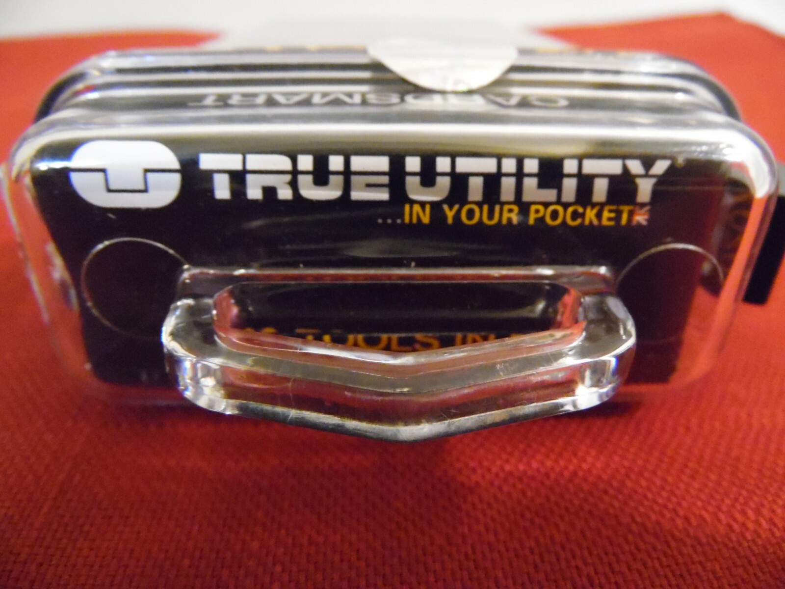True Utility TU207 CardSmart wallet sized EDC pocket small light multi tool
