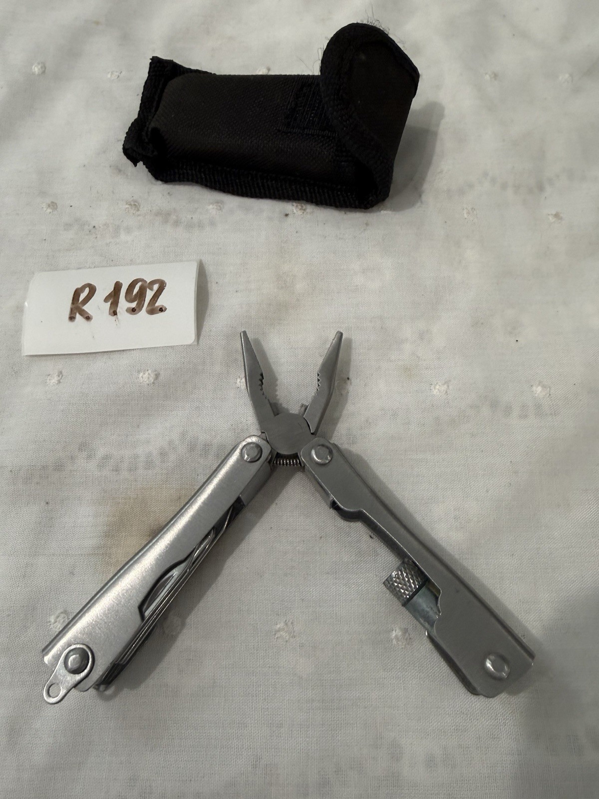 Multi Use Pocket Tool with Case & Light for Outdoor Use