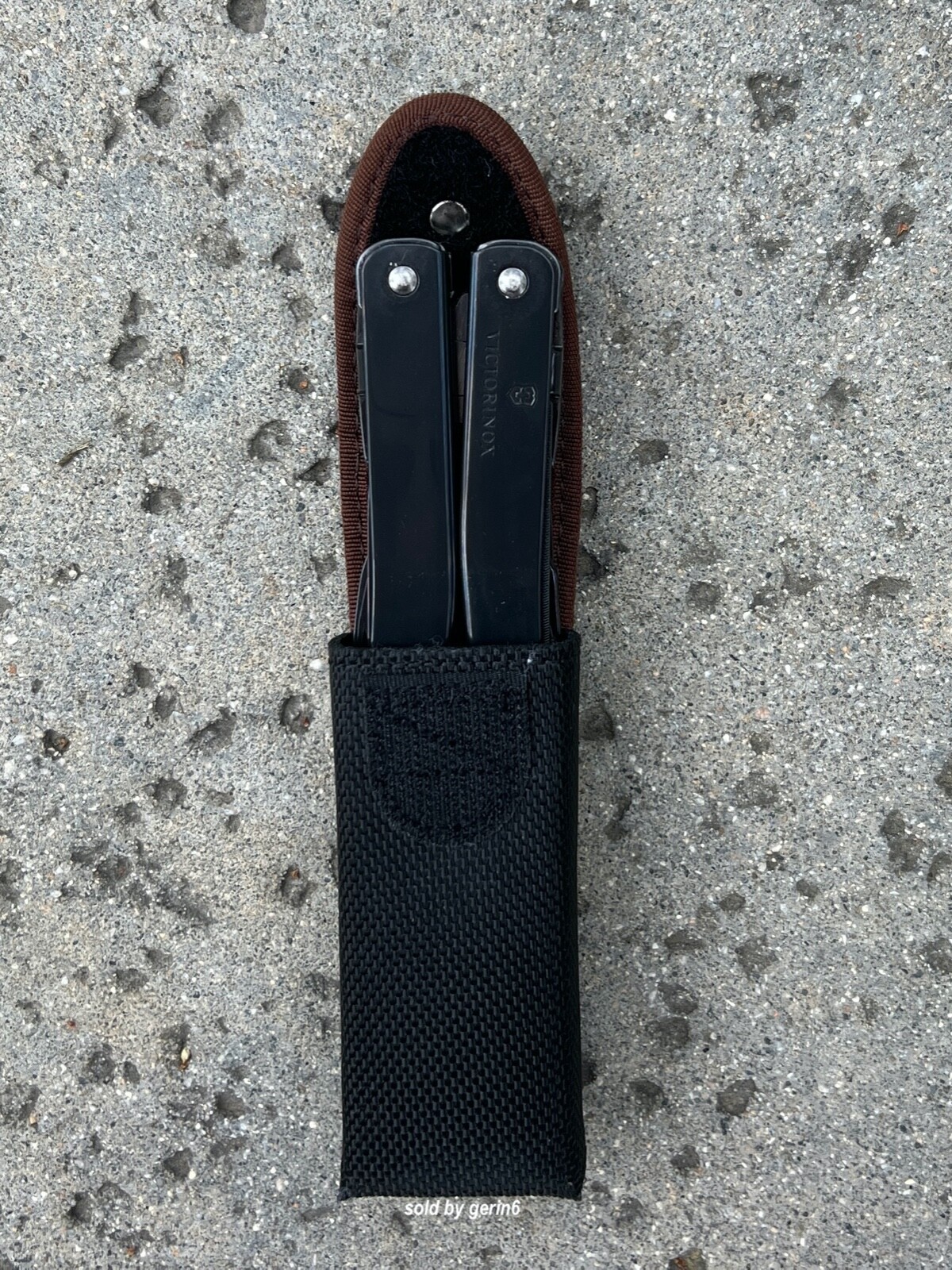 Victorinox Swiss Army Knife Black Swisstool Spirit XBS W-Pouch 3.0224.3CNUS2 NIB