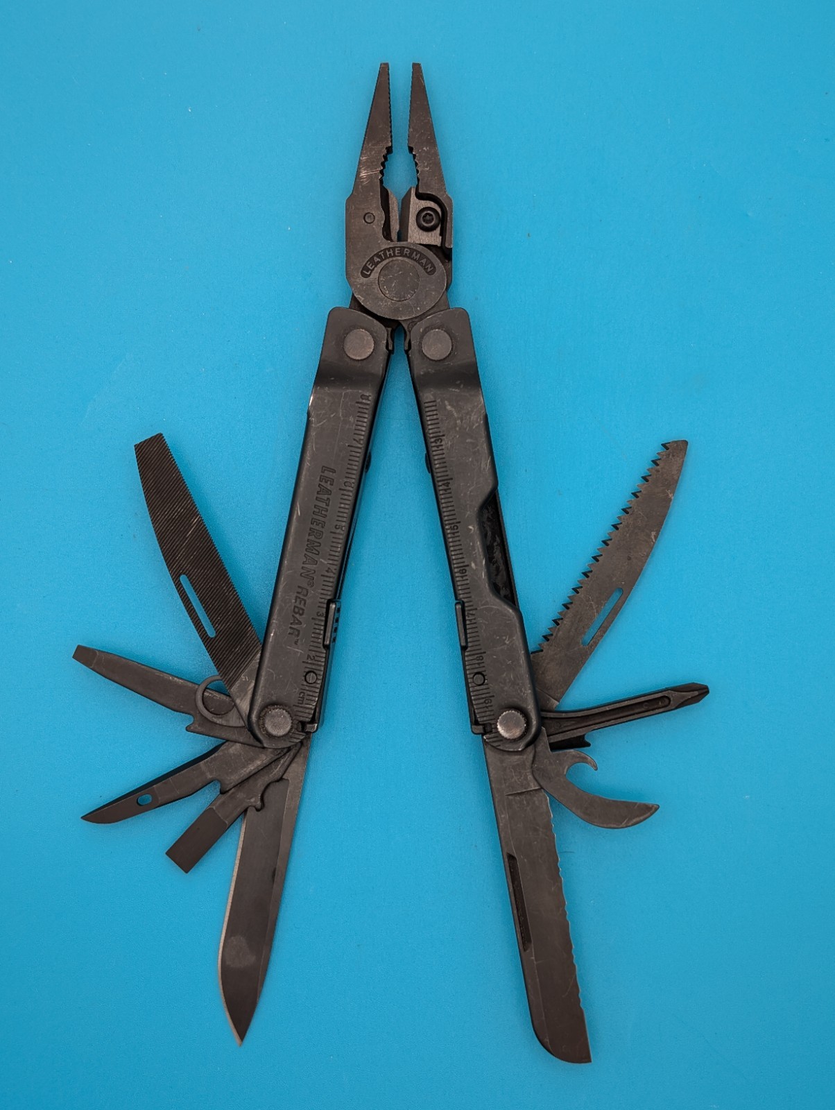 Leatherman Rebar Multi-Tool! Free Shipping! BLACK OXIDE!
