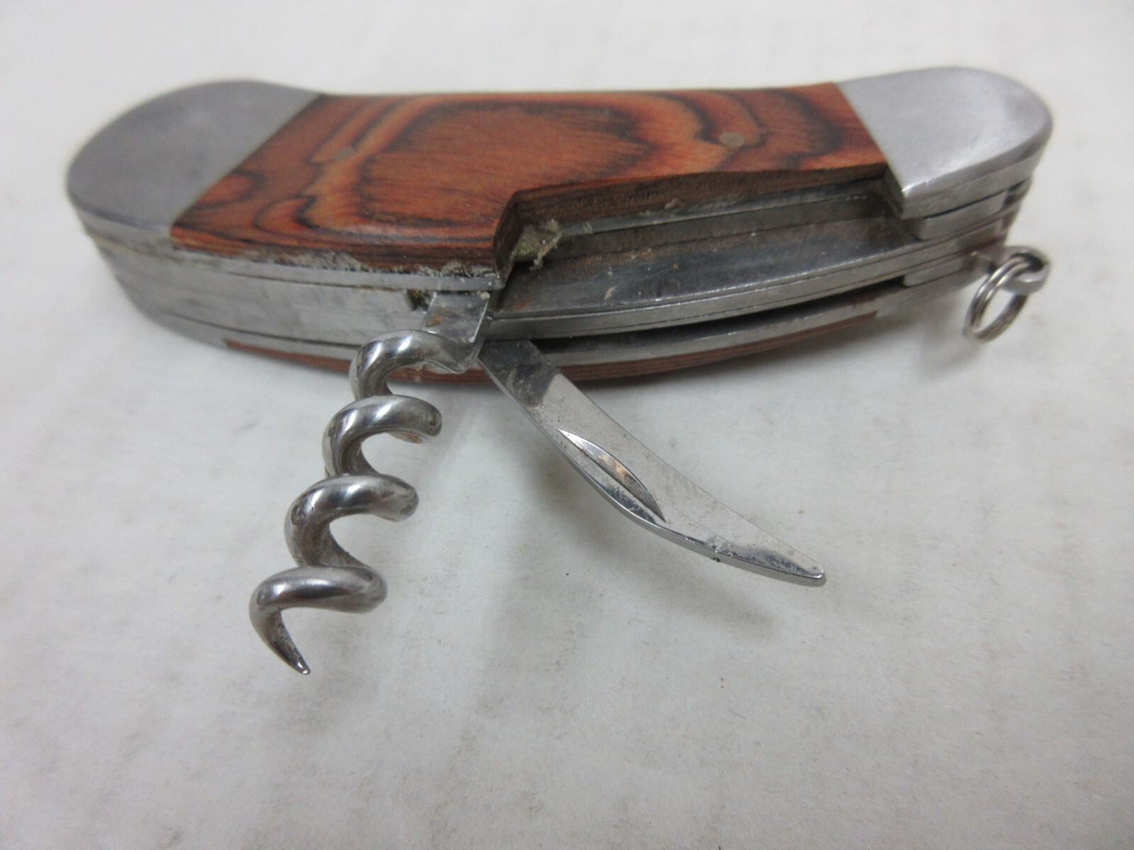 Unbranded 7 Piece Multi-Tool Stainless Steel 4 inch Pocket Camping Knife
