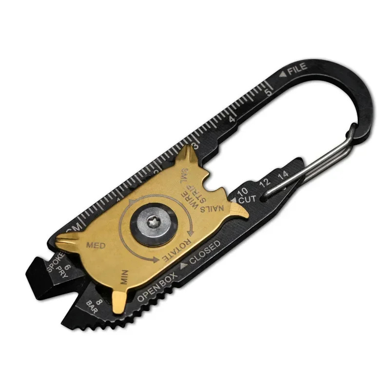 Outdoor 20 in 1 Multi Functional Combination Tool Stainless Steel EDC Tool Card