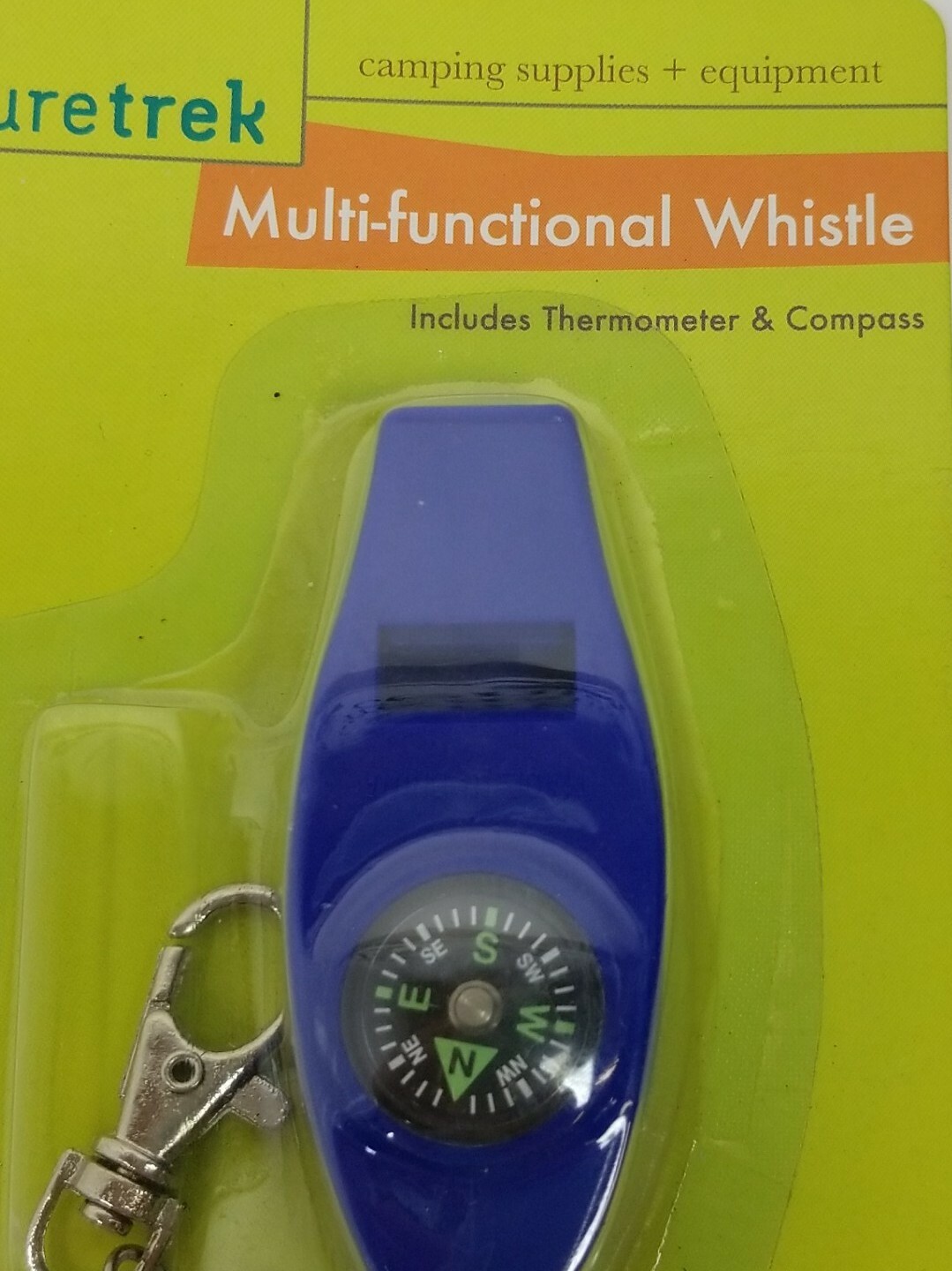 Nature Trek multi-functional Whistle for Camping Hiking Survival