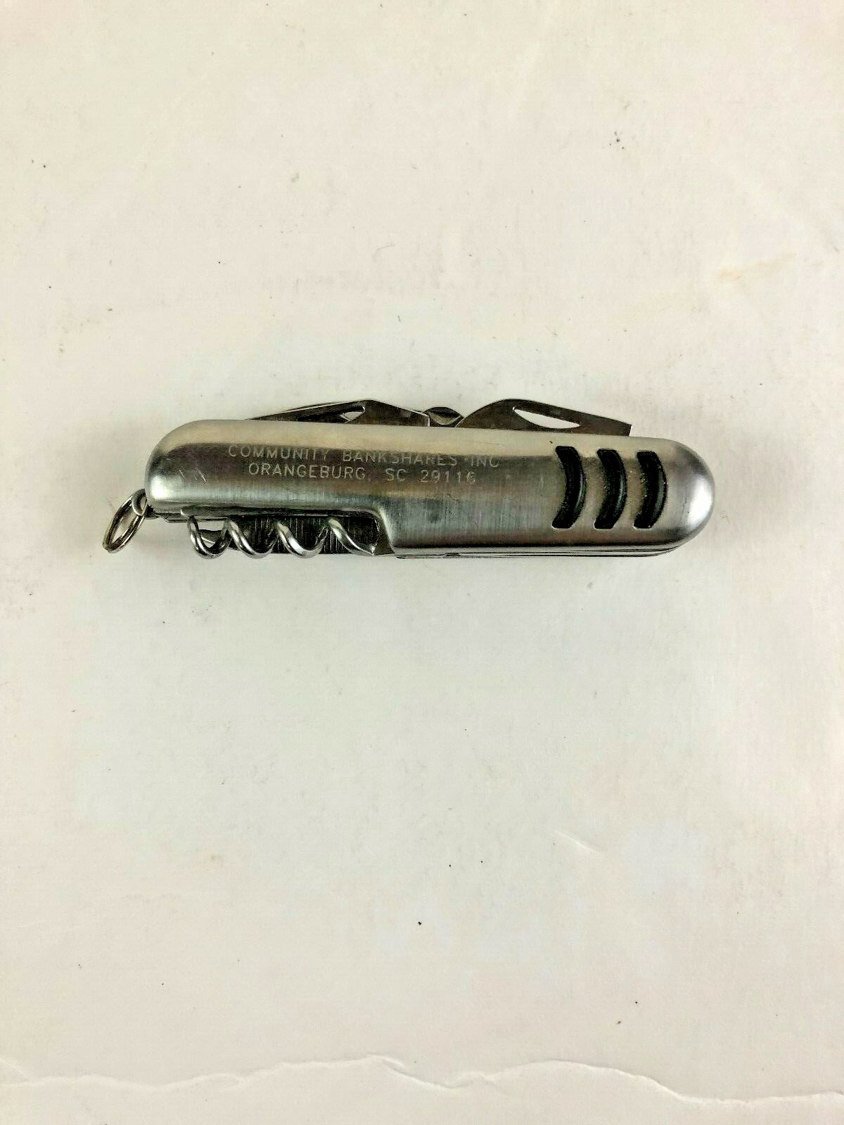 Myron Multi tool utility folding knife Community Bankshare Orangeburg SC