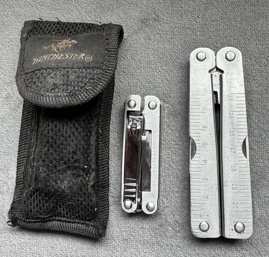 Winchester Multi Tool Large And Small With Carrying Case