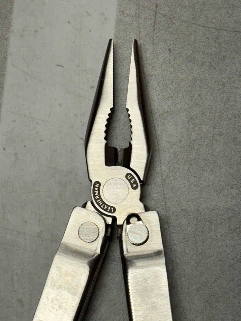 Vintage Leatherman PST ? Multi Tool w/ Bit Driver + 6 Bits Pouch Made in USA