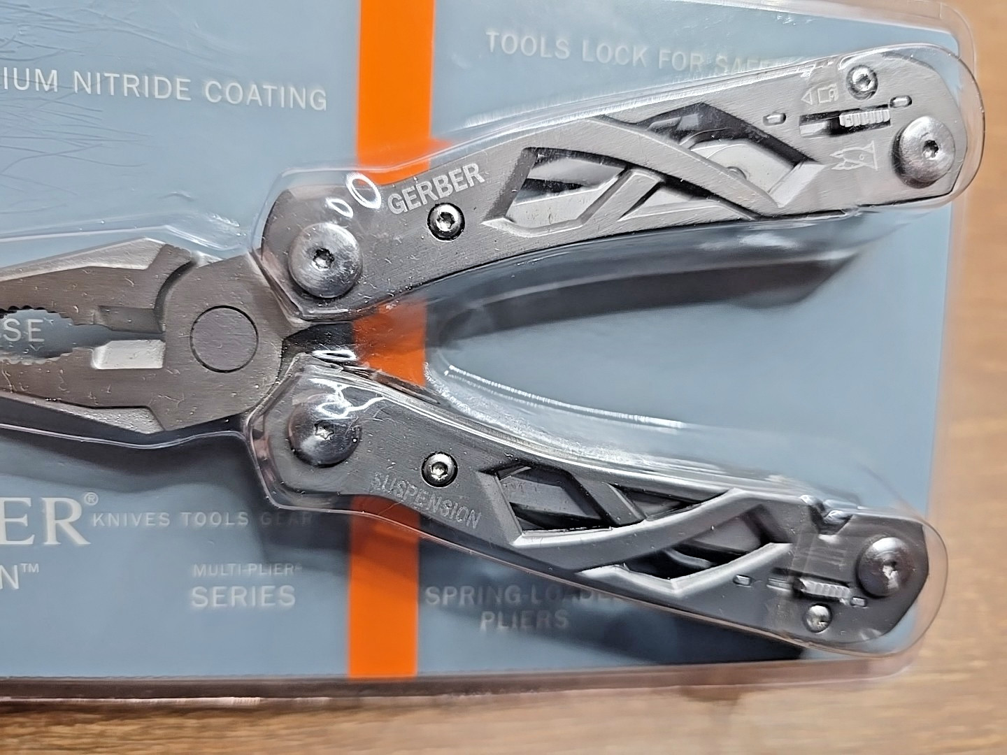 Gerber Suspension Multi-Tool 22-41471 Gray Titanium Coated w/Nylon Sheath
