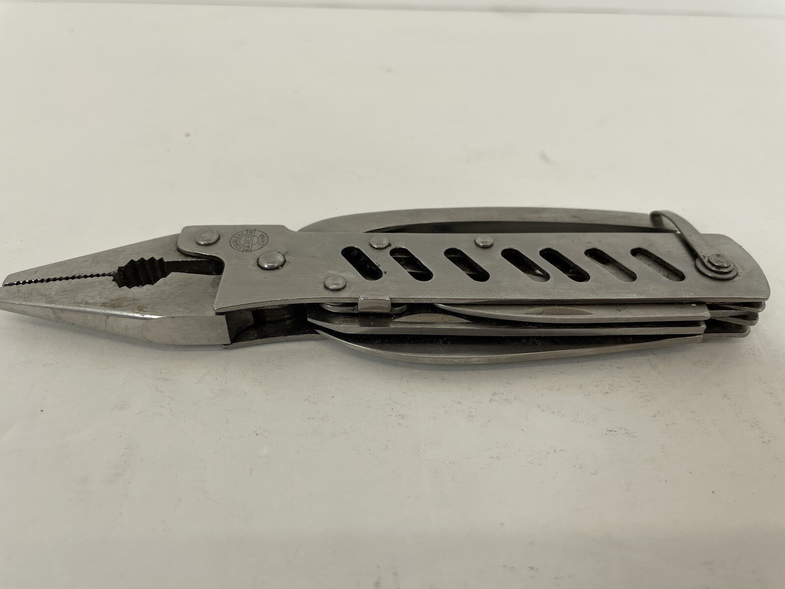 BARLOW Stainless Steel Multi-Tool Pocket Knife Portable Folding Tool