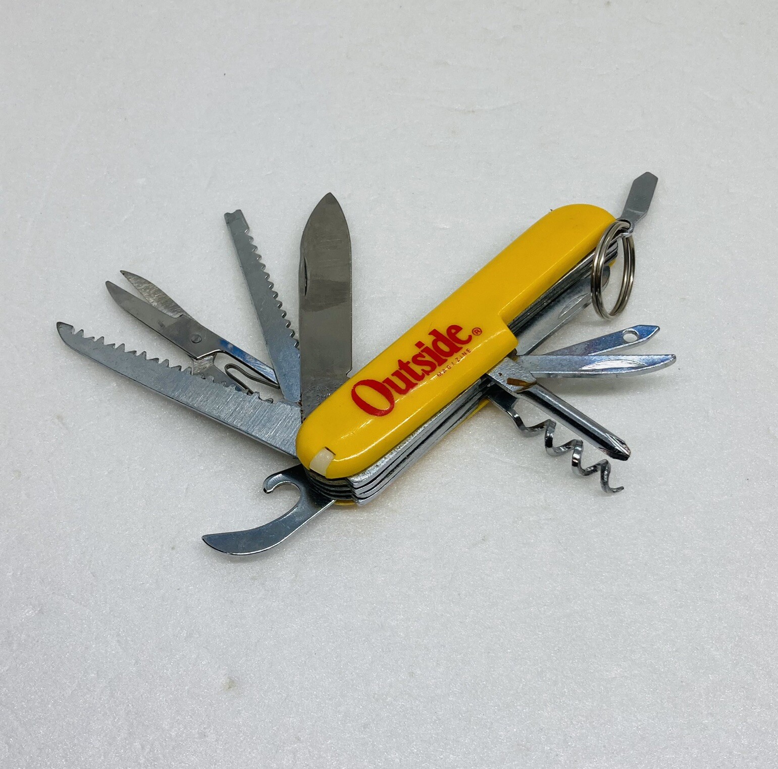 Vintage Outside Magazine Advertise Pocket Multitool 11 In 1 Stainless Steel O