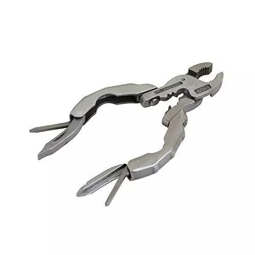 SWISS+TECH ST50016 Polished Stainless Steel 9-in-1 Micro Pocket Mult (FVS031697)