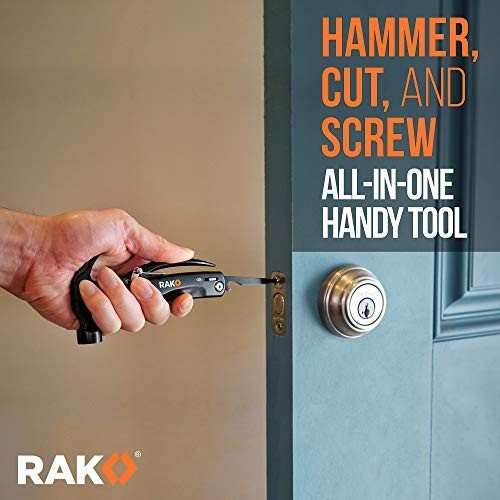 Compact Multitool Hammer – Unique Birthday Gifts for Men – Survival Gear & Campi