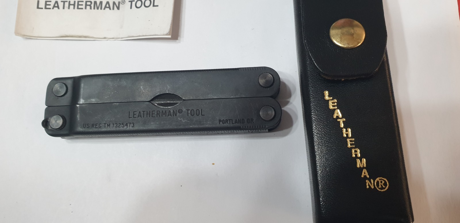 🔥🔥🔥 Leatherman Gen 1 PST BO Black Retired Very Rare Mint Not Used
