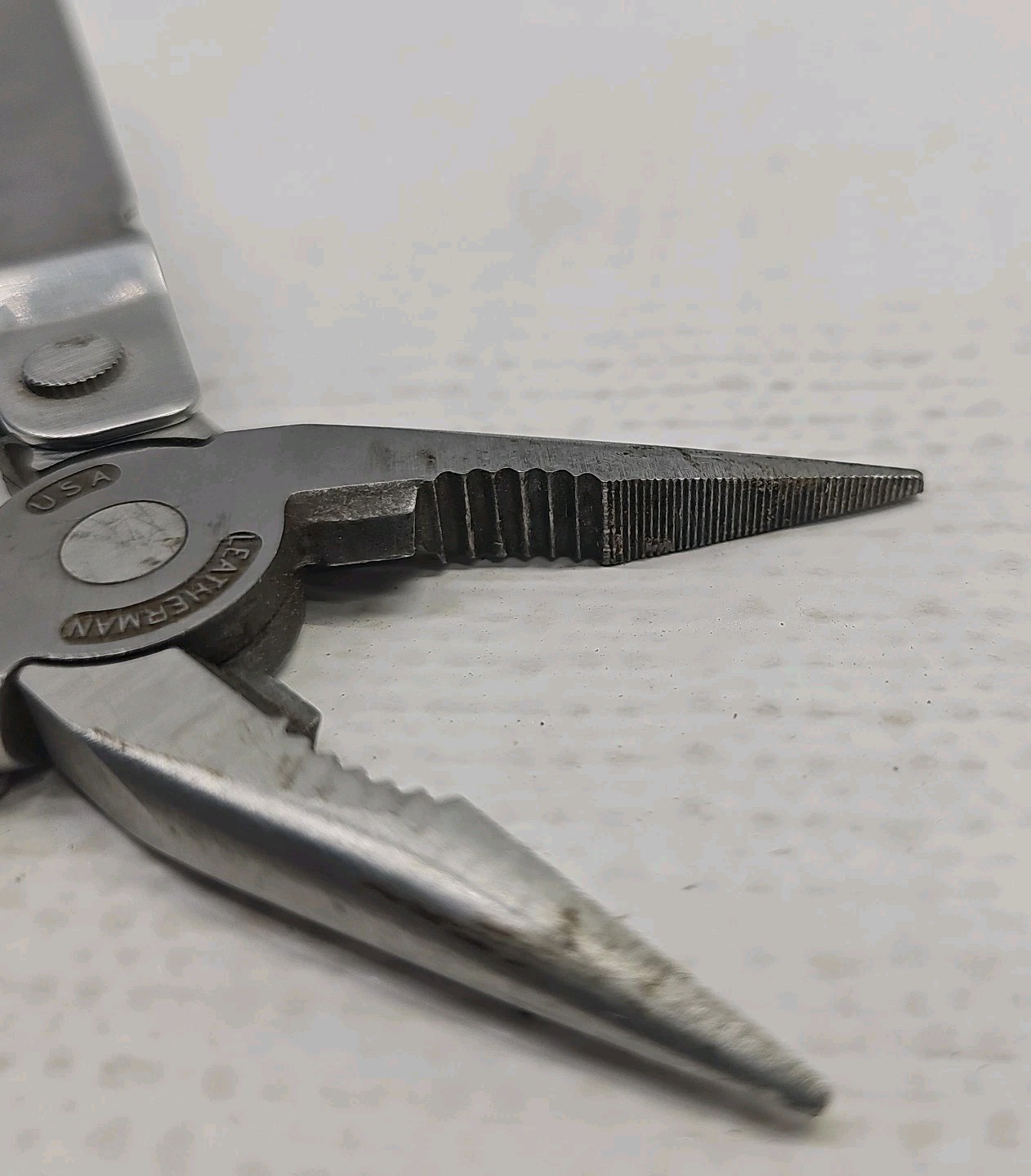 Vintage Leatherman SuperTool Pat Pend USA Stainless Steel Multi-Tool 10 In 1
