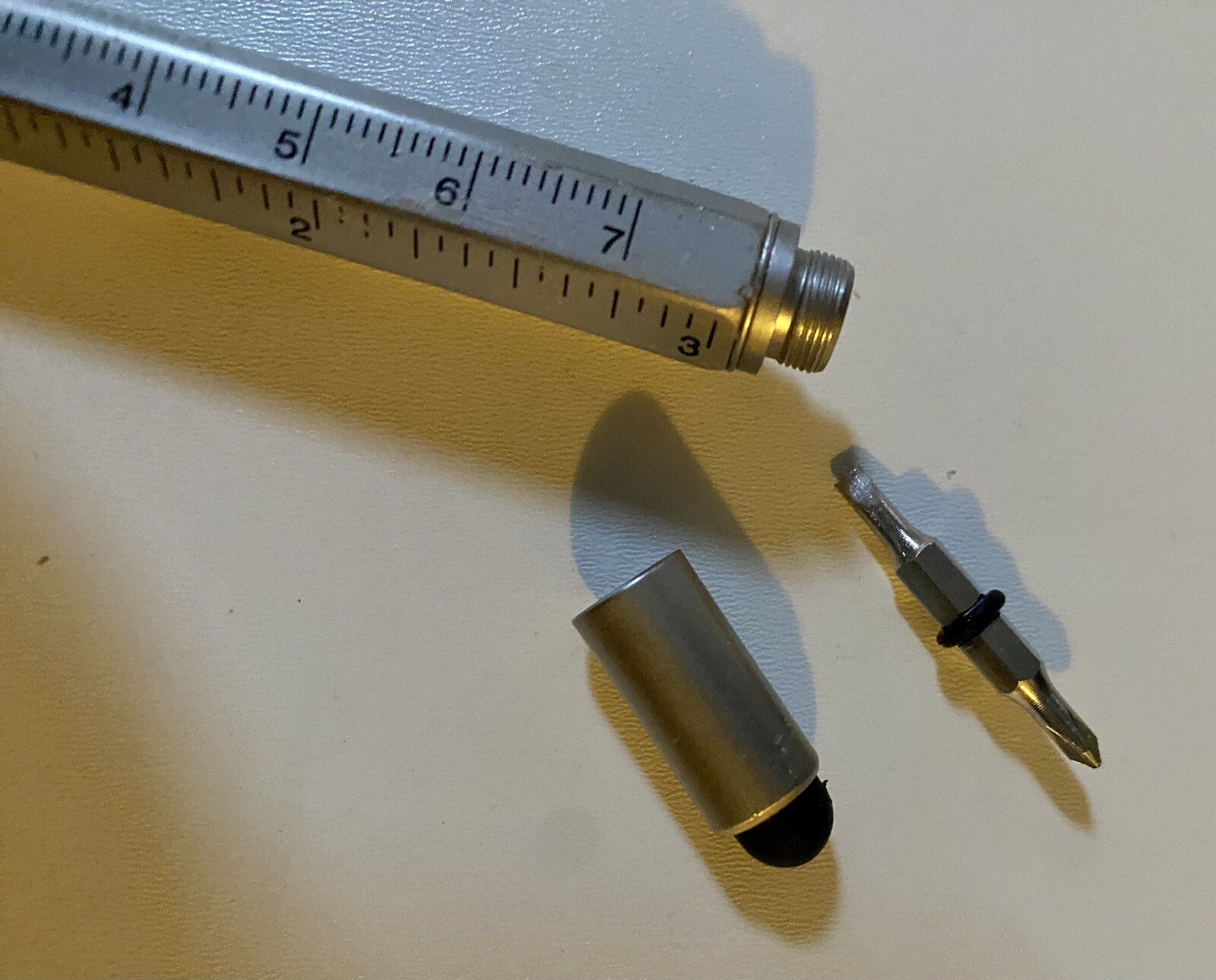 Gentlemen’s Hardware Tooling Pen Multi-Purpose Tool Brass Pen Screwdriver