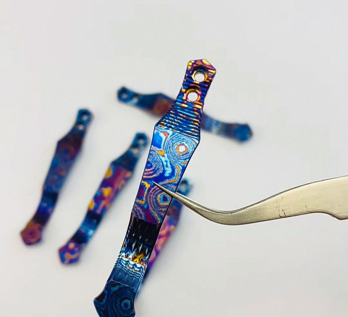 Timascus Pocket Clip for Rick Hinderer XM-18 Knife DIY Replacement