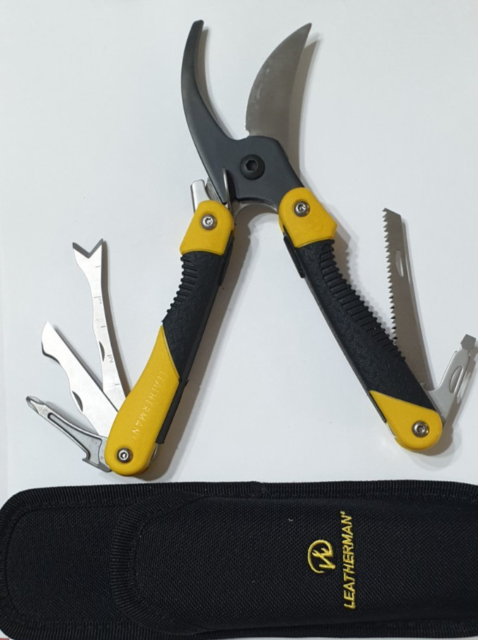 🔥 Leatherman Leather Premium Combined Sheath for Wave Charge 4 Pockets