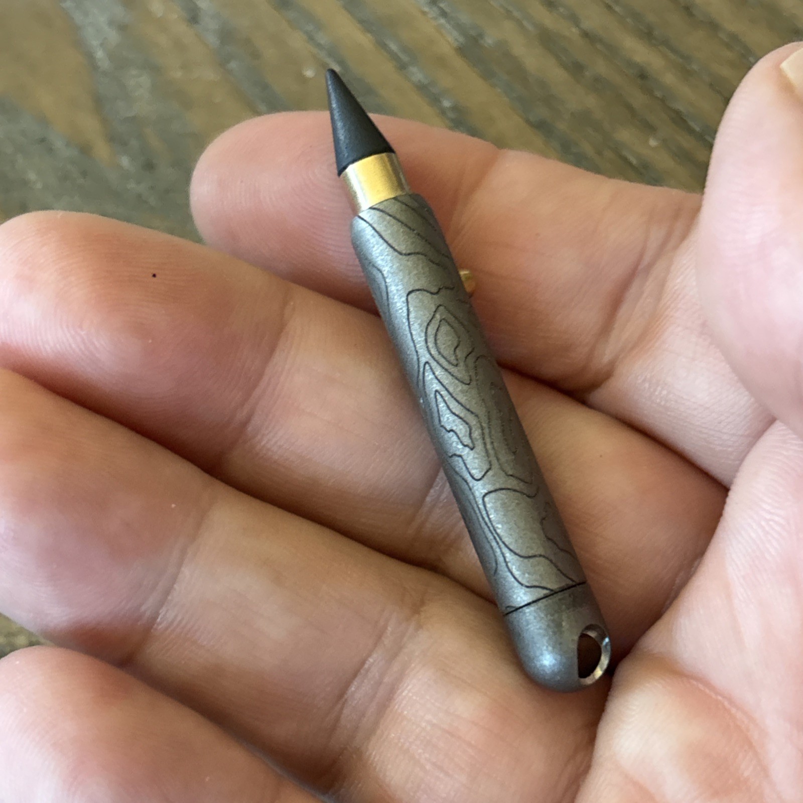 Maratac Ultem Pen Driver, 4 Bits New Pattern + Titanium Forever Graphite Pencil