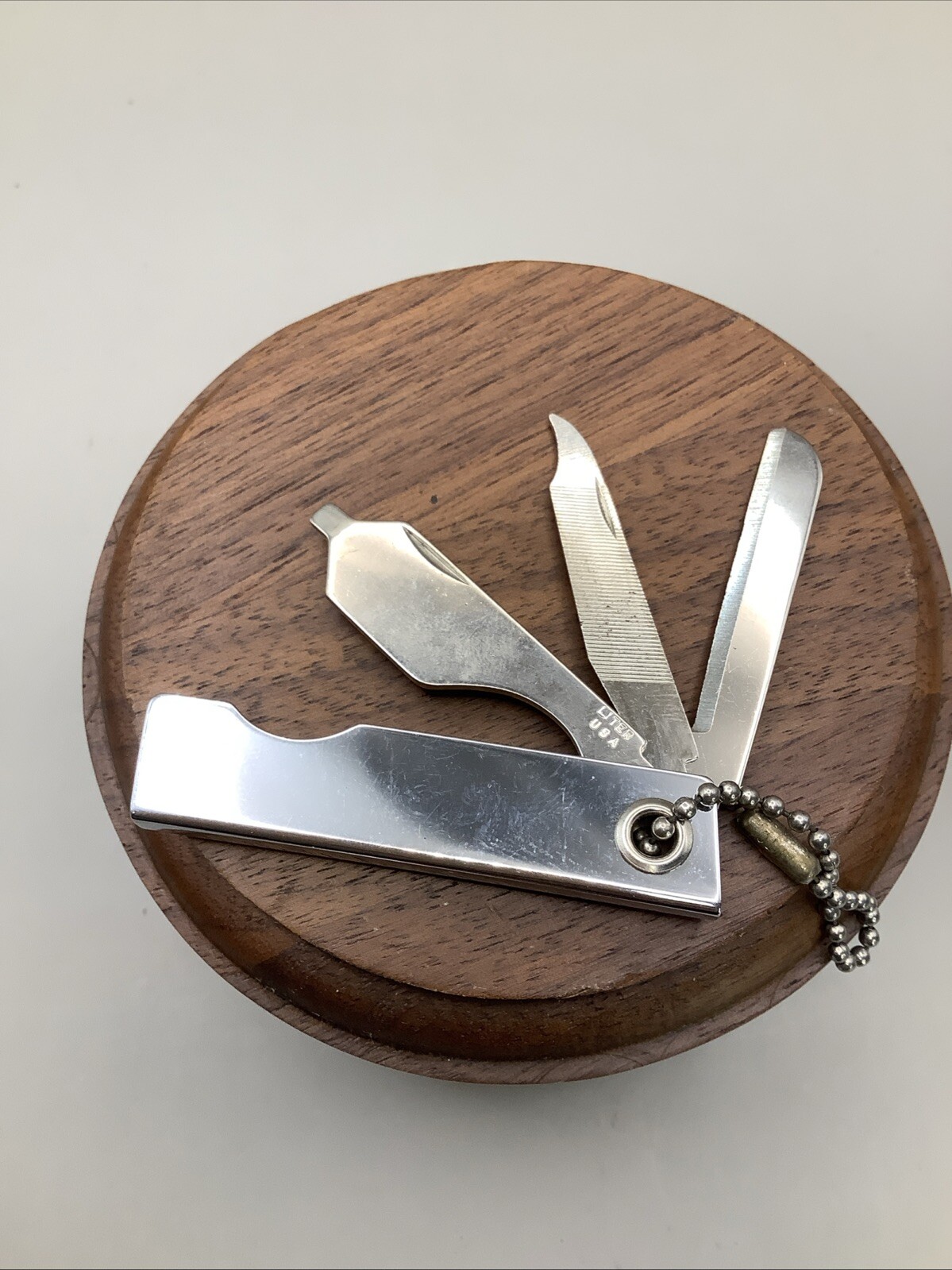 Vintage Multi Tool LITER Keychain Advertisement Pocket Knife USA, Frito-Lay Inc.