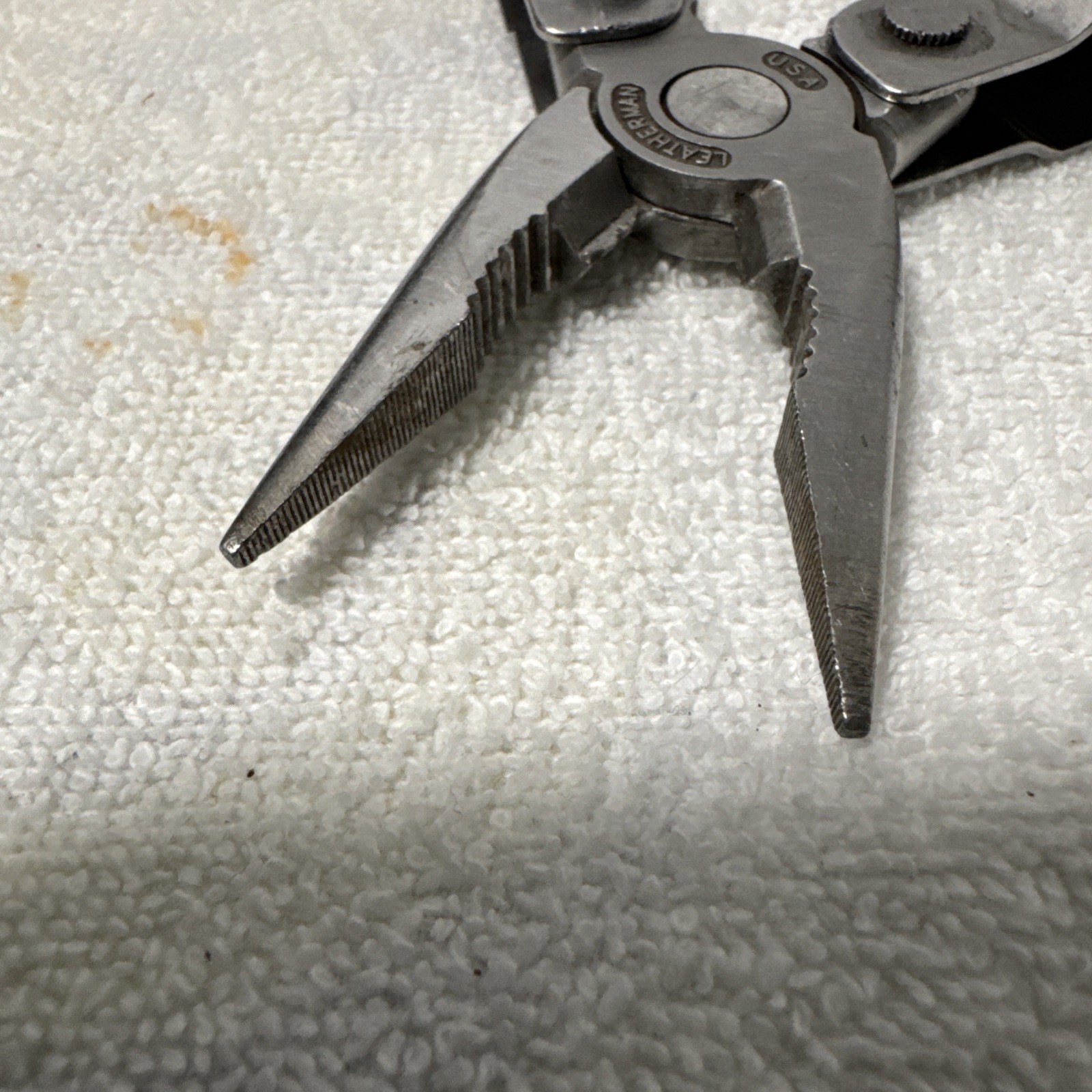 Leatherman Super Tool Portland Or Silver Stainless Steel Bond Pliers Multi-Tool