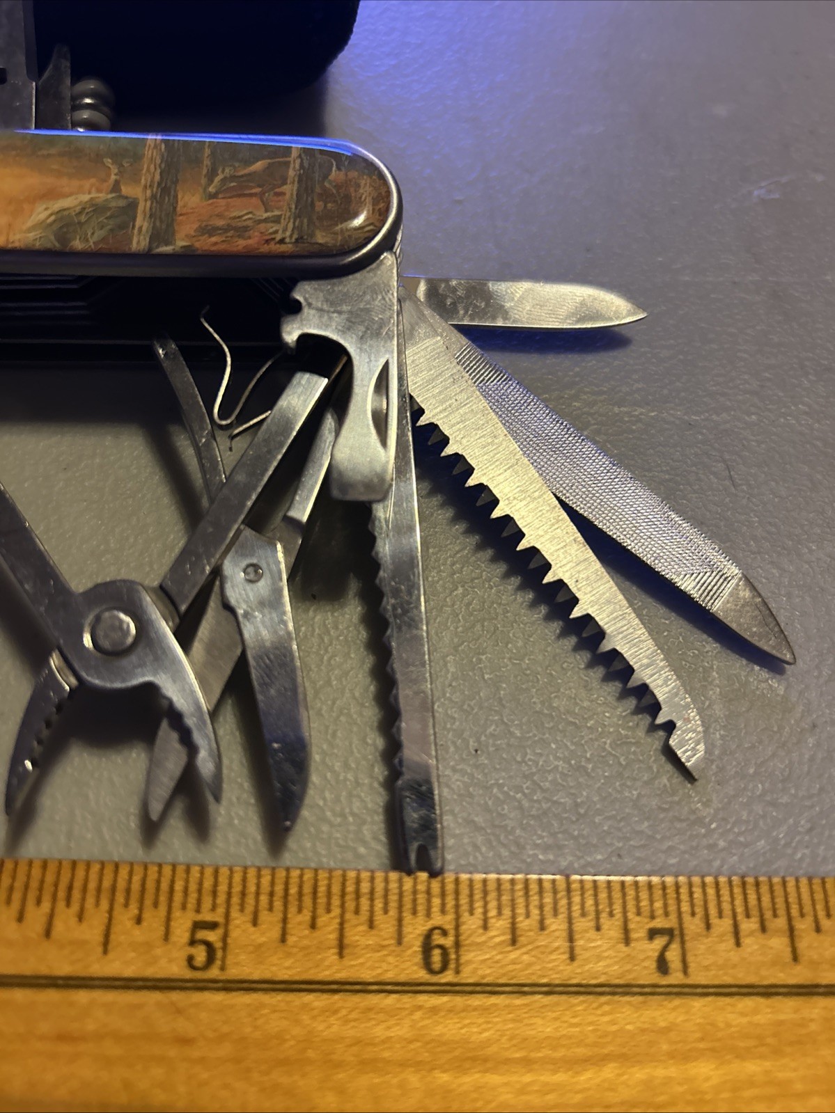 Utility Knife, multi tool numerous tools, with sheath 13 Knifes & Tools Deers