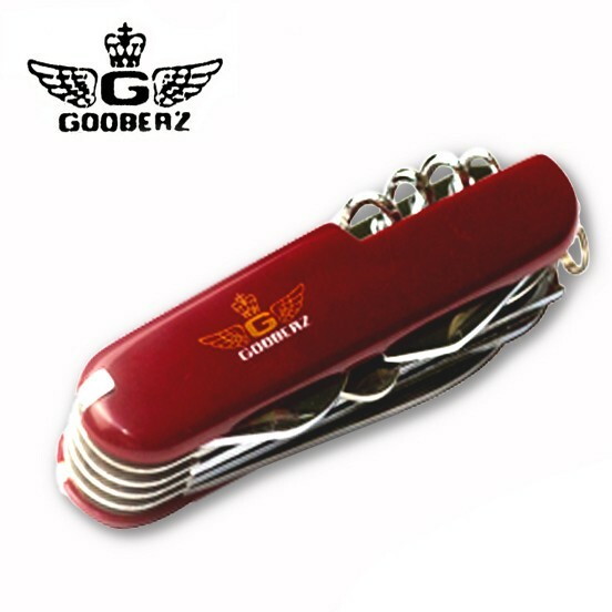 New Gooberz 10 in 1 Stainless Steel Multipurpose Multitool Folding Pocket Knife