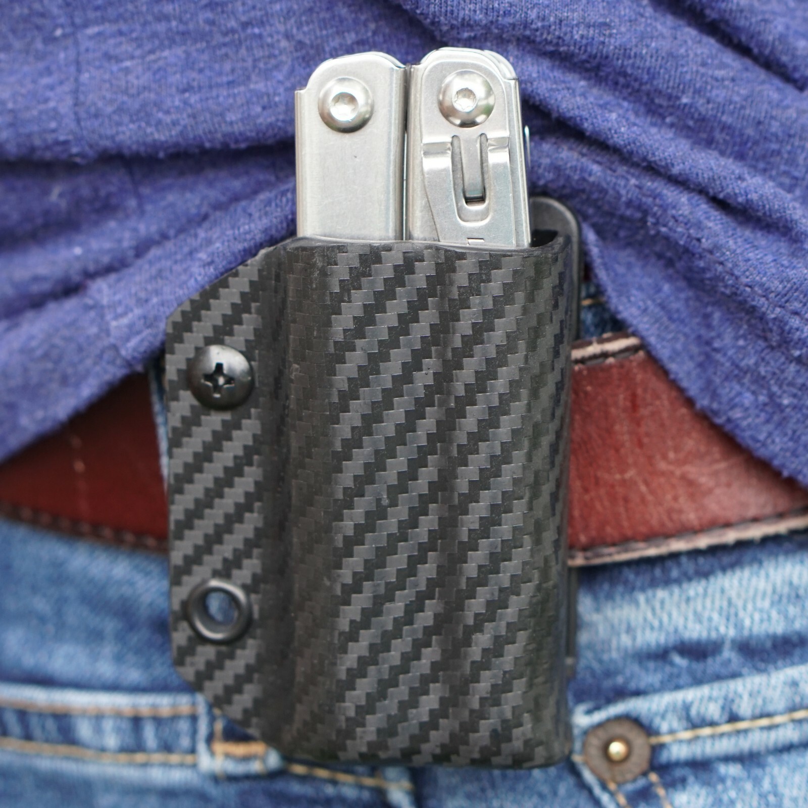 Kydex Multitool Sheath fits Leatherman WINGMAN/SIDEKICK/REBAR/REV – USA MADE