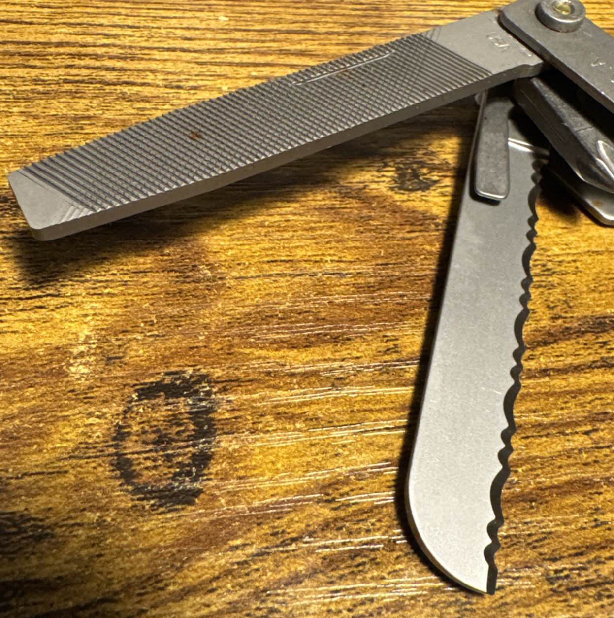 Gerber Multiplier Tool Pocket Knife #55800 In Box~Vintage~Broad Nose