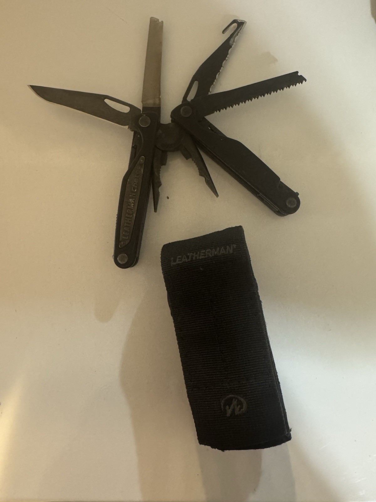 Leatherman Charge ~ Black Oxide multitool with Sheath