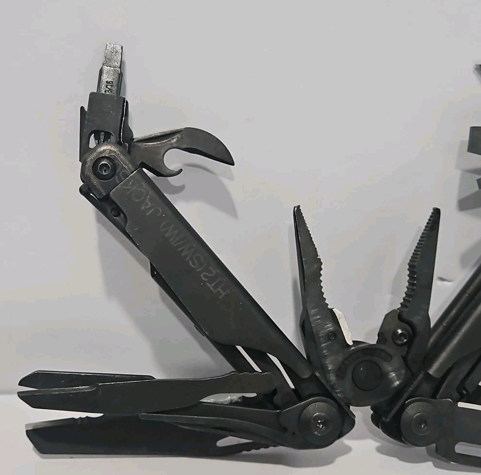Leatherman Surge Black Oxide multi-tool! Rare US Navy Issued!