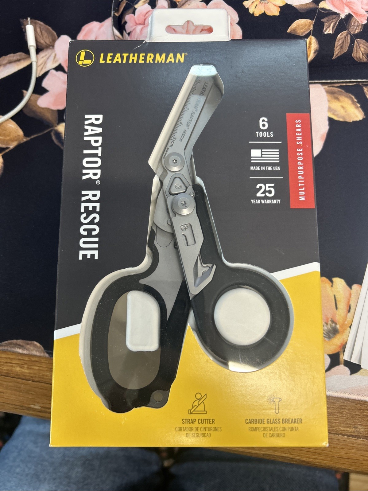 LEATHERMAN, Raptor Rescue, 6-in-1 Heavy-Duty Emergency/Trauma Shears