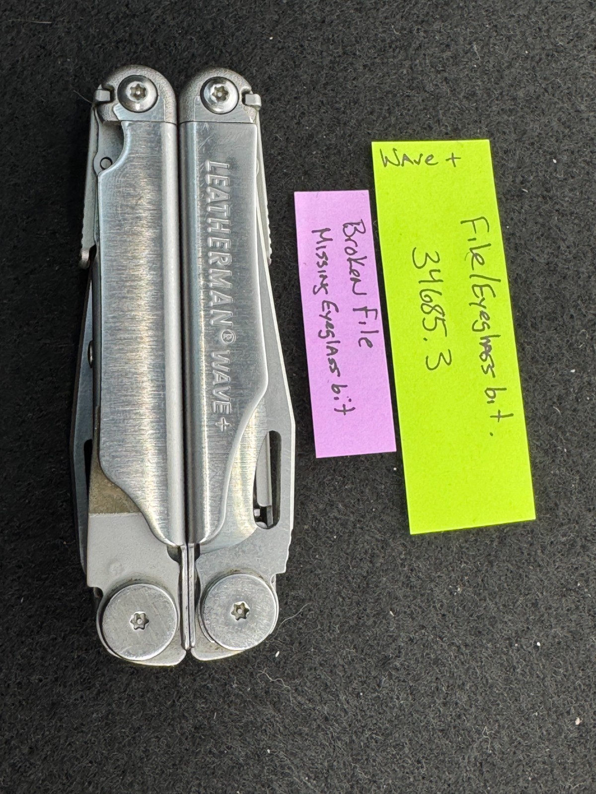 Leatherman Wave+ Plus Multi-Tool 18 Tools Included USA – Parts or Repair