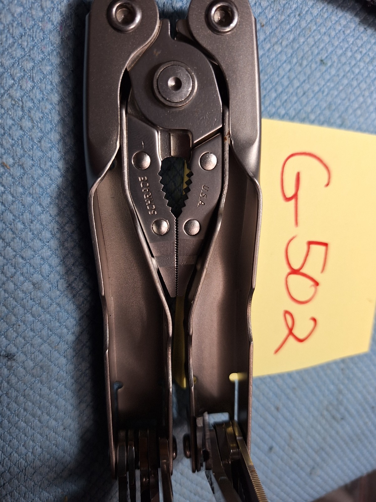 1 SCHRADE TOUGH Multi Tool U.S.A. Fishing Hunting Camping Excellent LOT G502