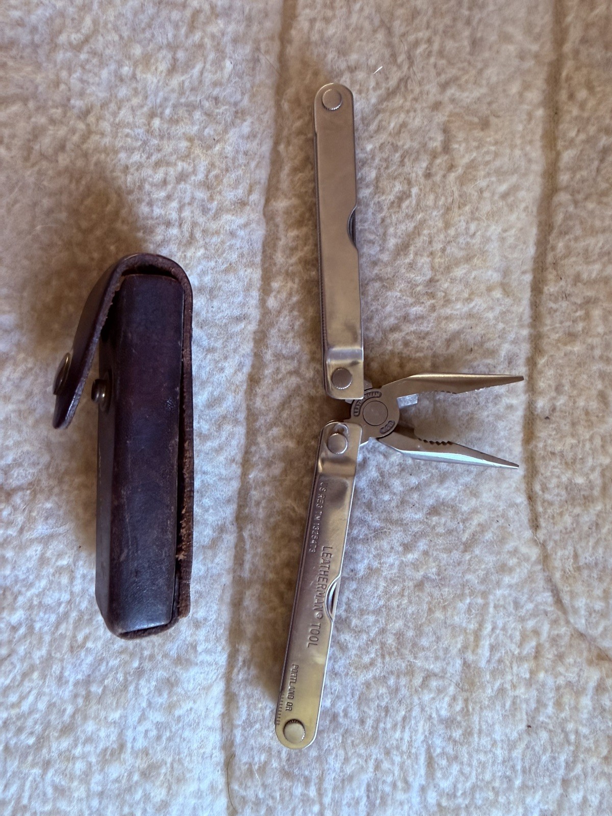 Vintage Original Leatherman PST Multi-Tool Portland OR MADE IN USA w/Case