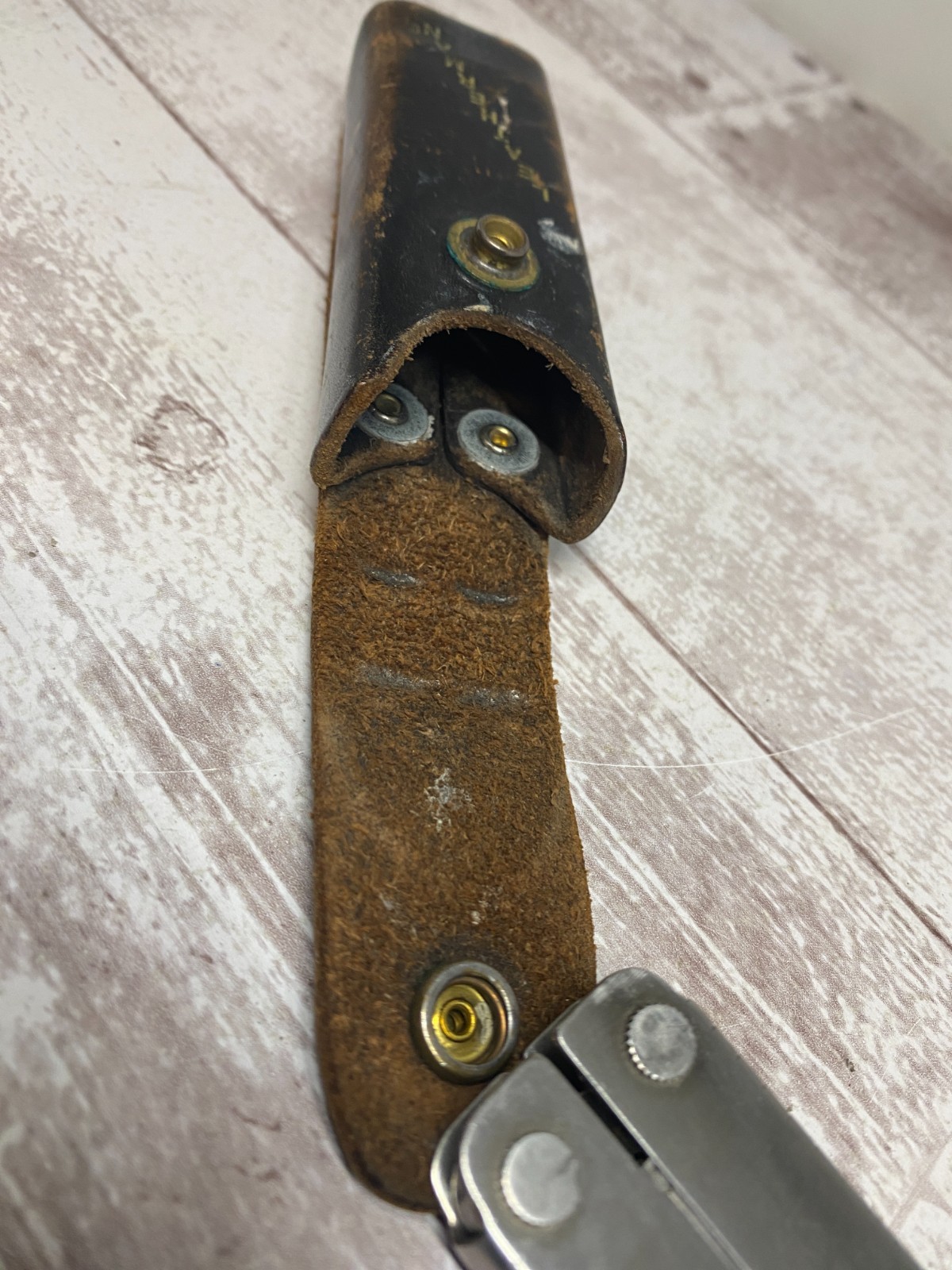 Vintage Leatherman Multi-Tool. Portland, Oregon. Original Leather Case