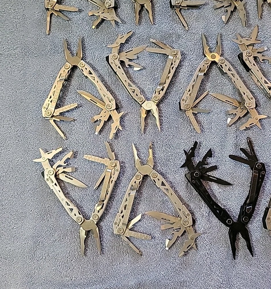Gerber Suspension NXT Multi Tools – LOT OF 12 – Pliers, Scissors, Knife, File