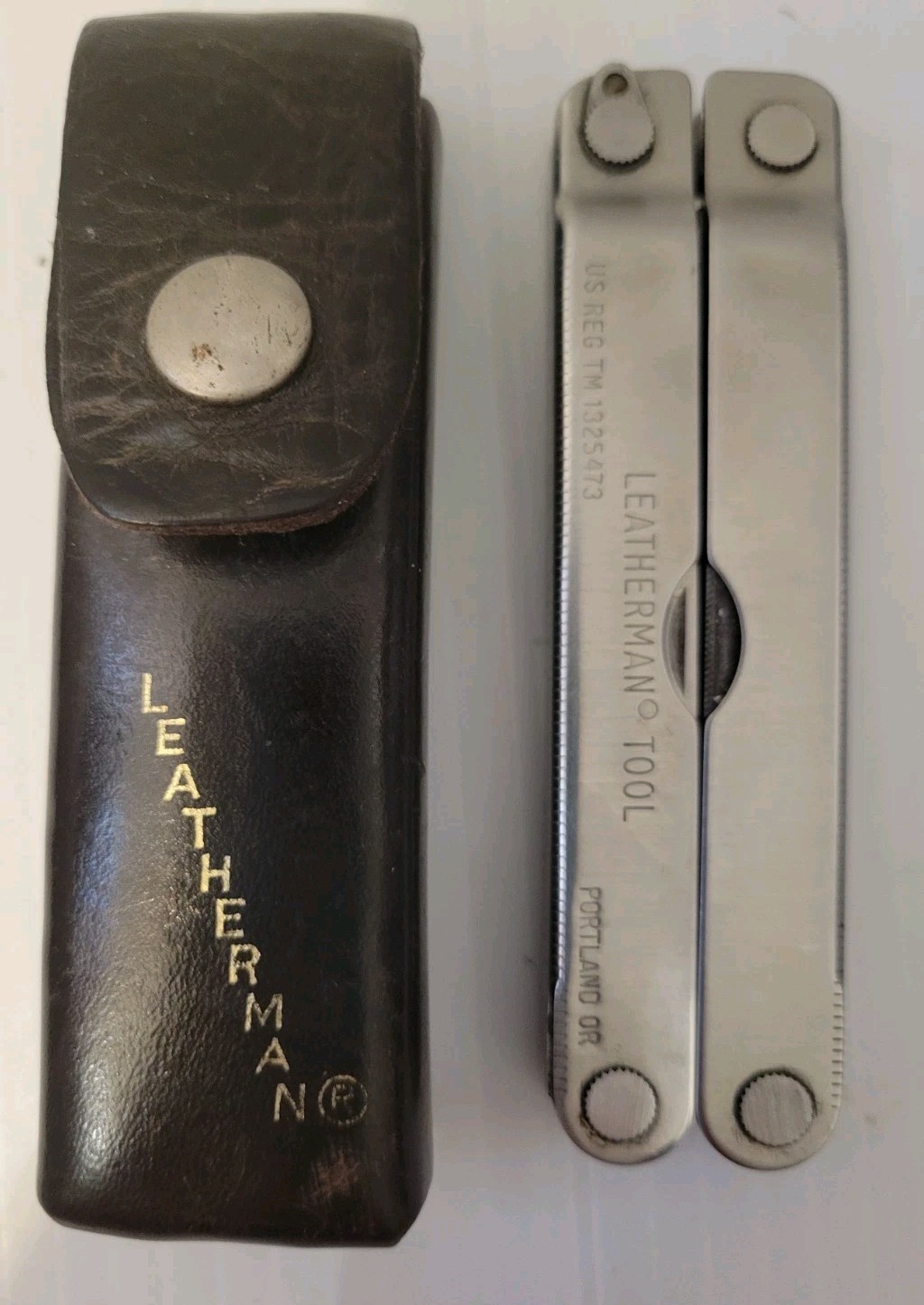 Vintage Original Leatherman Tool US REG TM 1325473 Multi-Tool Portland