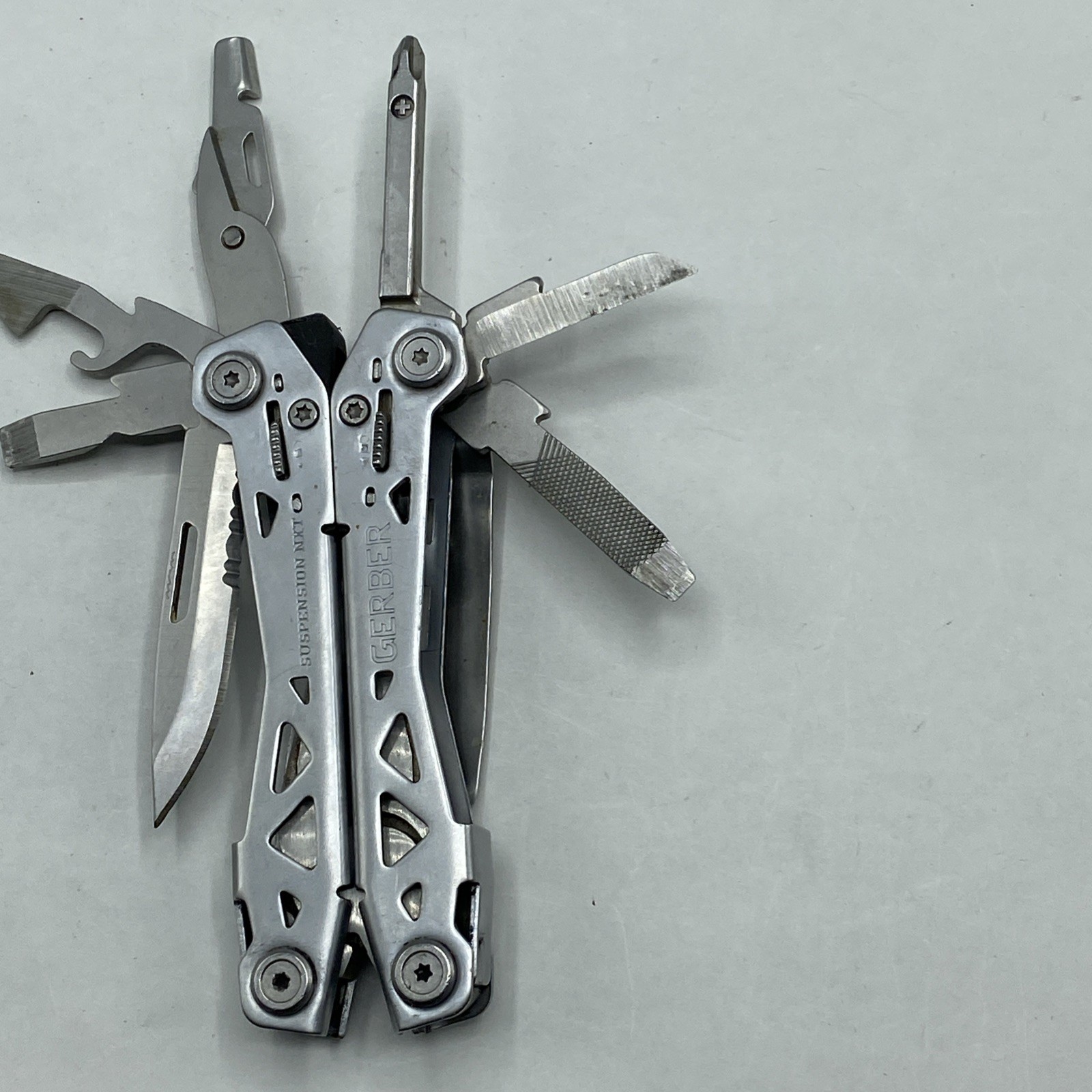Gerber Suspension NXT & Paraframe I Knife Combo – Silver