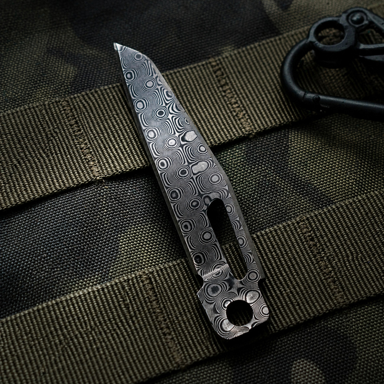 Custom VG10 Damascus Blade for LEATHERMAN SIGNAL – CNC, 60HRC