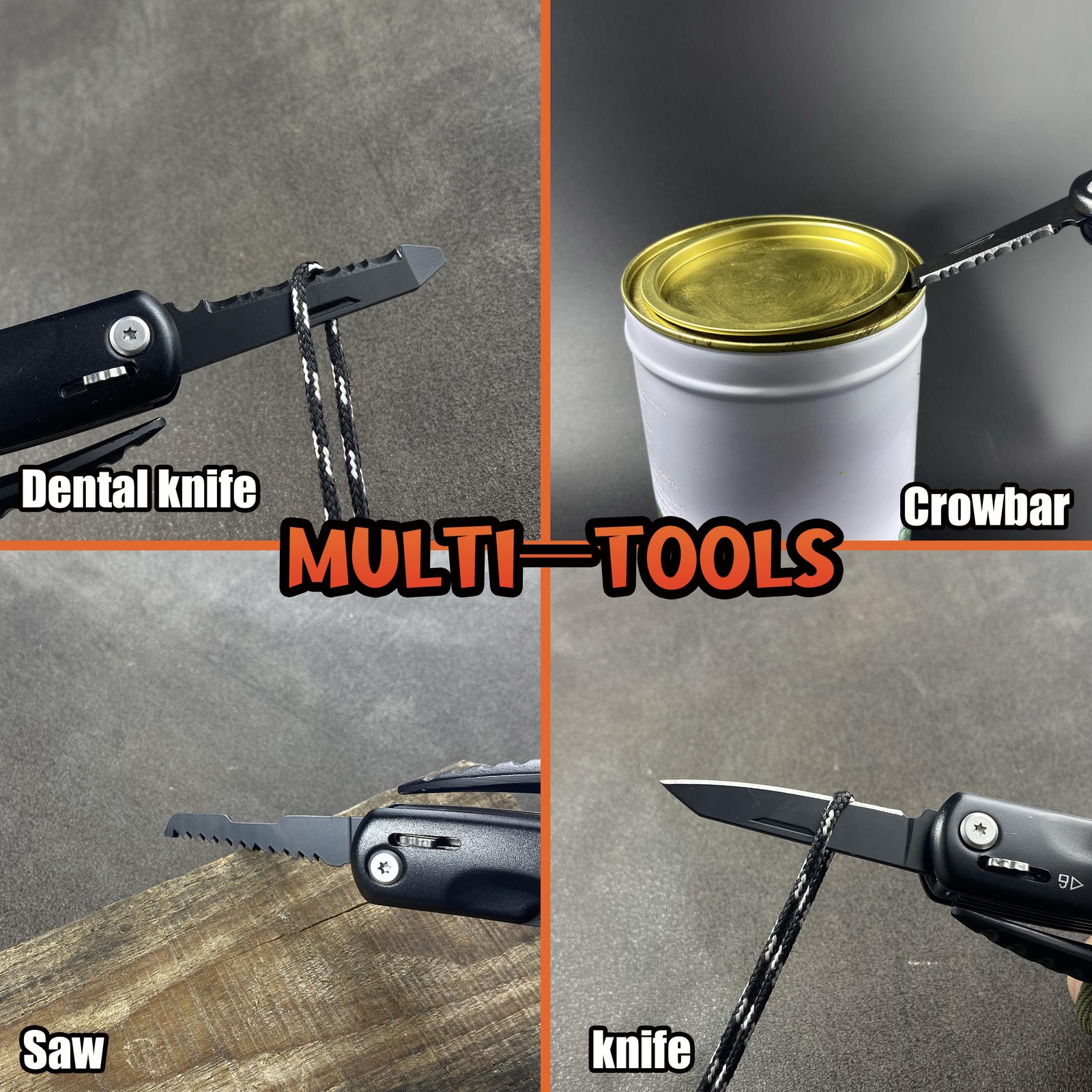 Multi‑functional Mini Claw Hammer Outdoor Camping Multi‑tool Pliers Gift