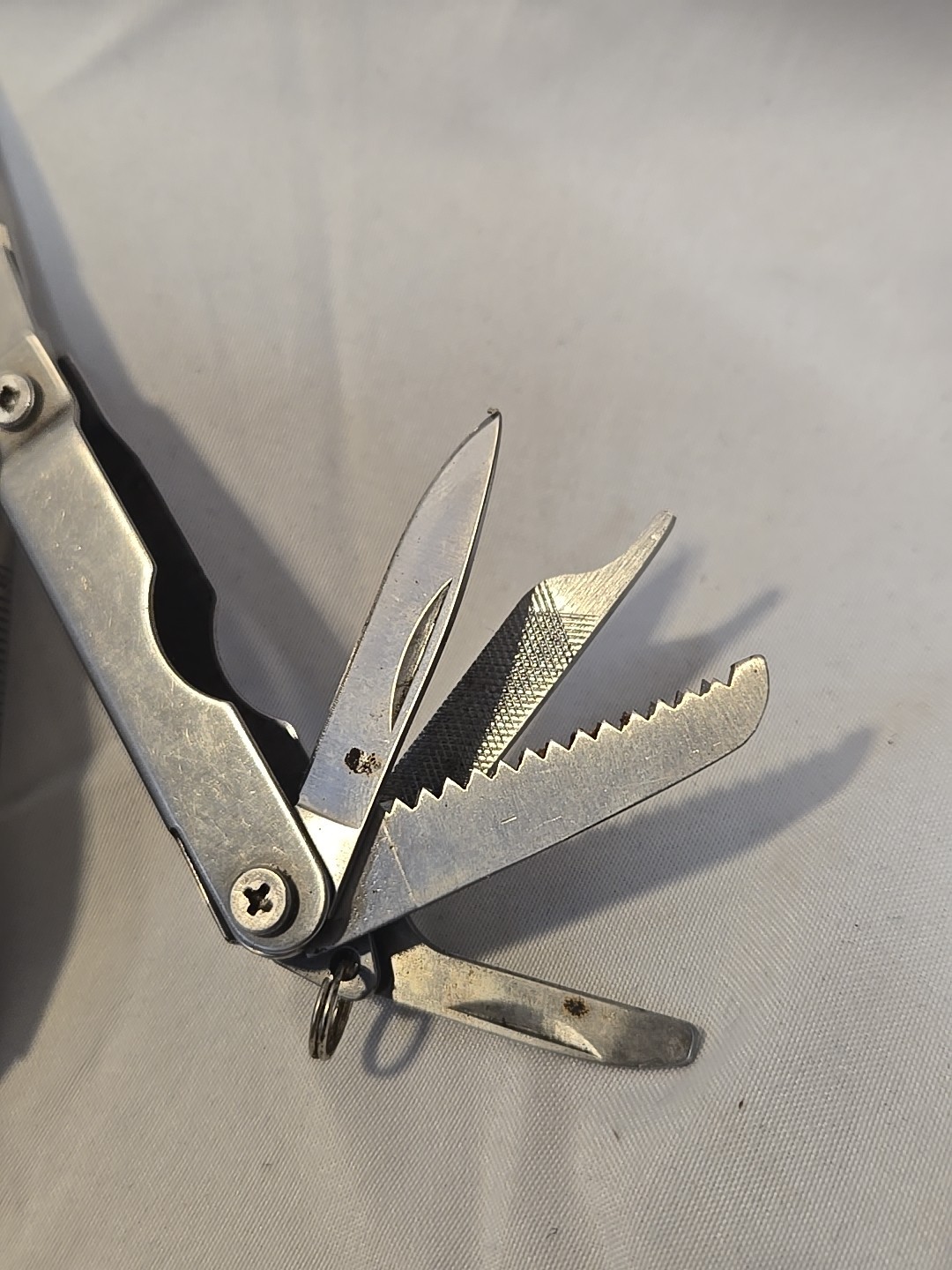 Vintage Winchester Stainless Multi Tool with 8 piece tool set 3″